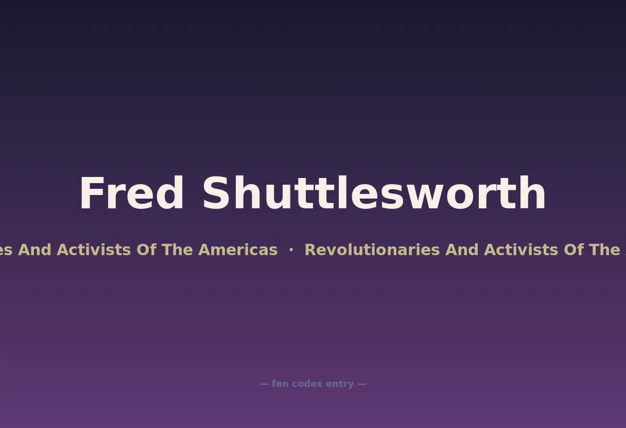 Fred Shuttlesworth