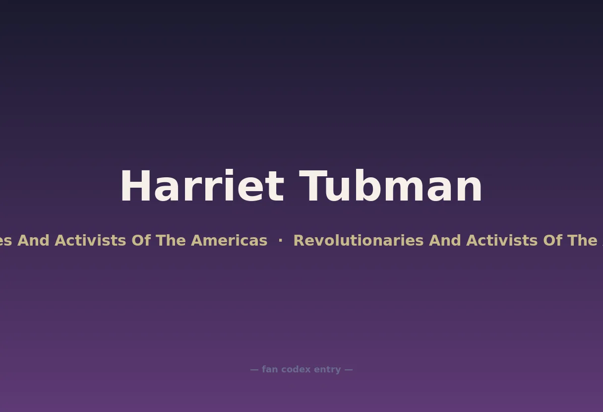 Harriet Tubman