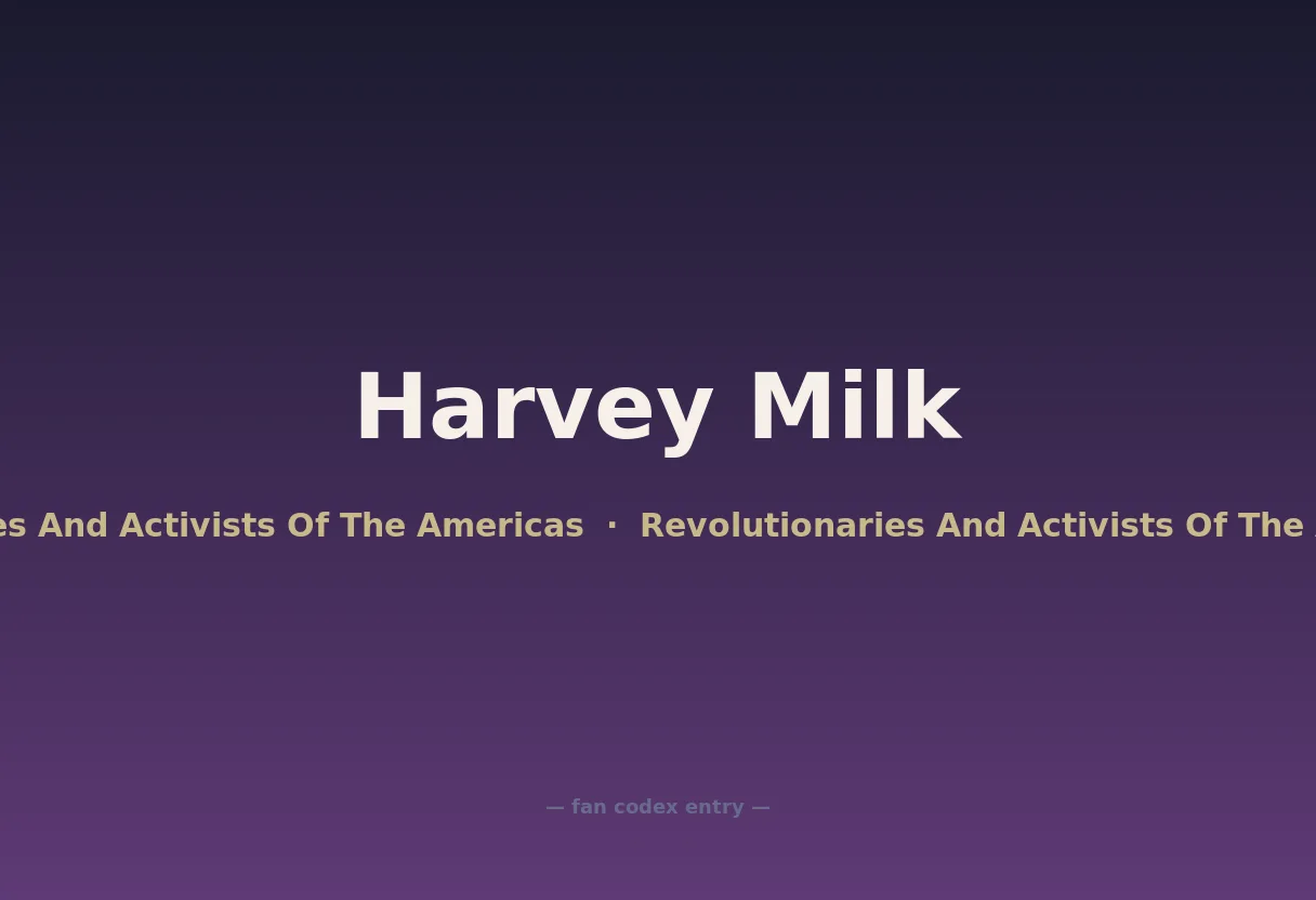 Harvey Milk